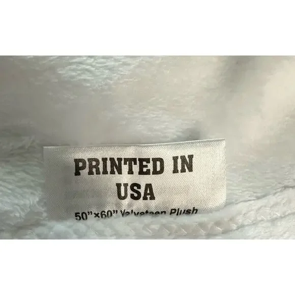 Taylor-Devotee Inspired Valentine Conversation Heart Blanket Love Song 50x60 In